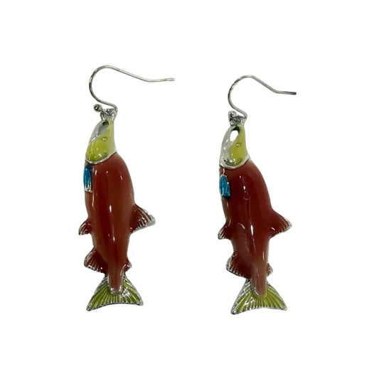 Salmon Earrings #88-12046