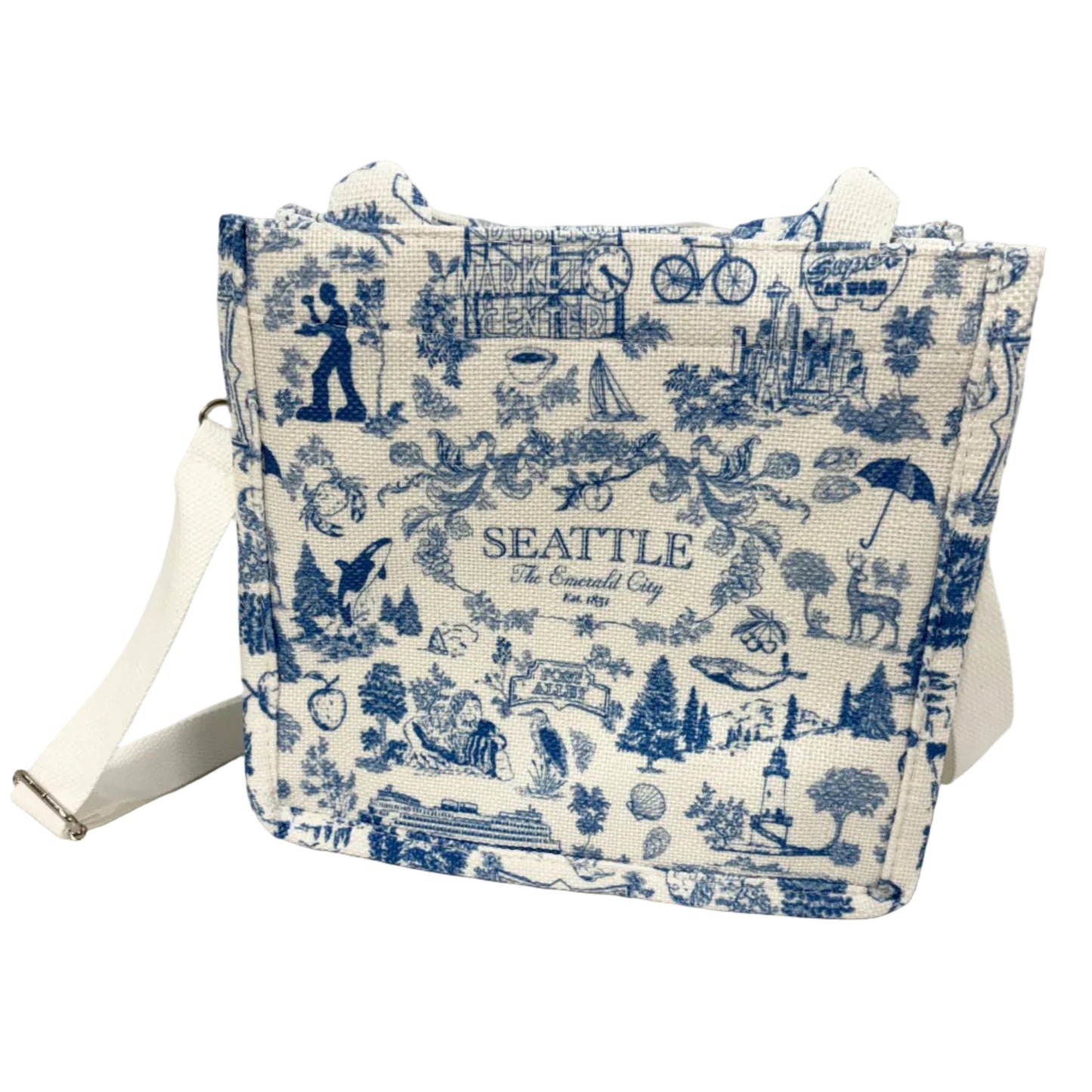 Seattle Structured Tote Bag #88-260813080