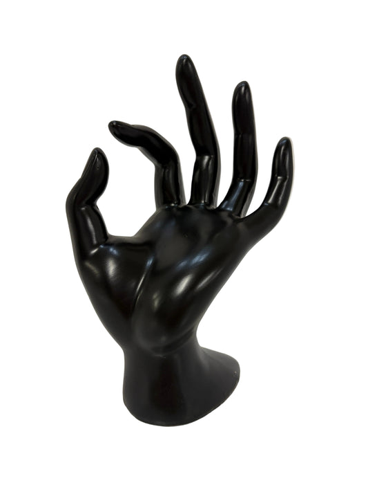 Hand Jewelry Display Rings Black