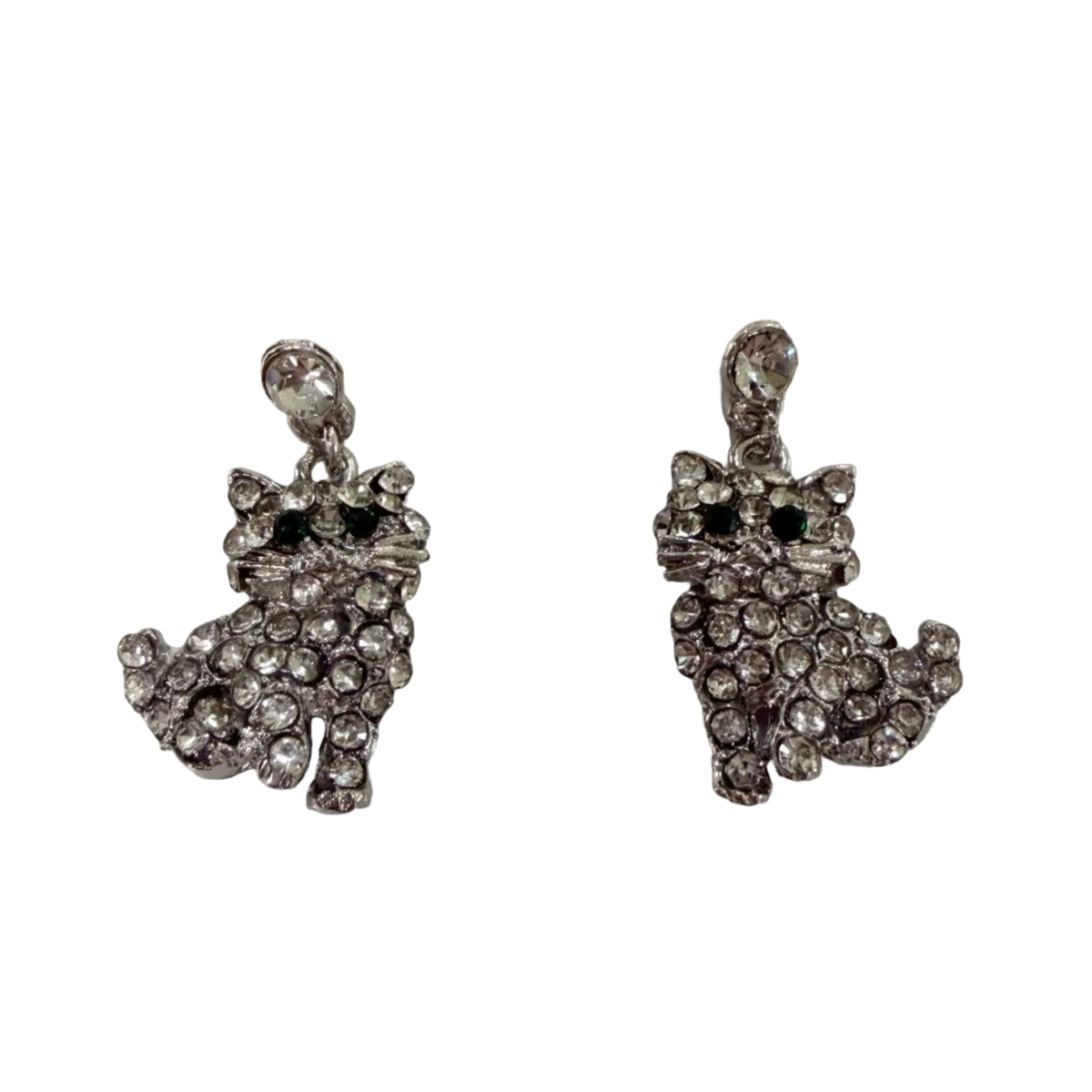 Cat Dangling Earrings #19-1296