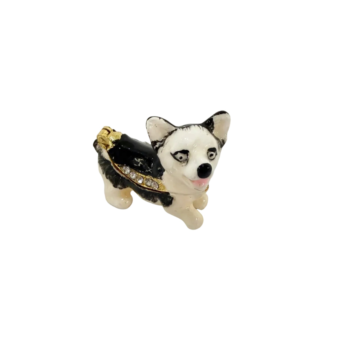 TINY SMALL Dog Trinket Box #89-265023