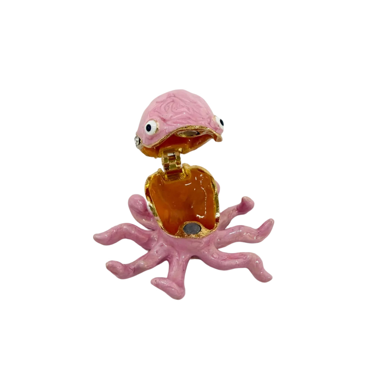 TINY SMALL Octopus Trinket Box MINI #89-265213