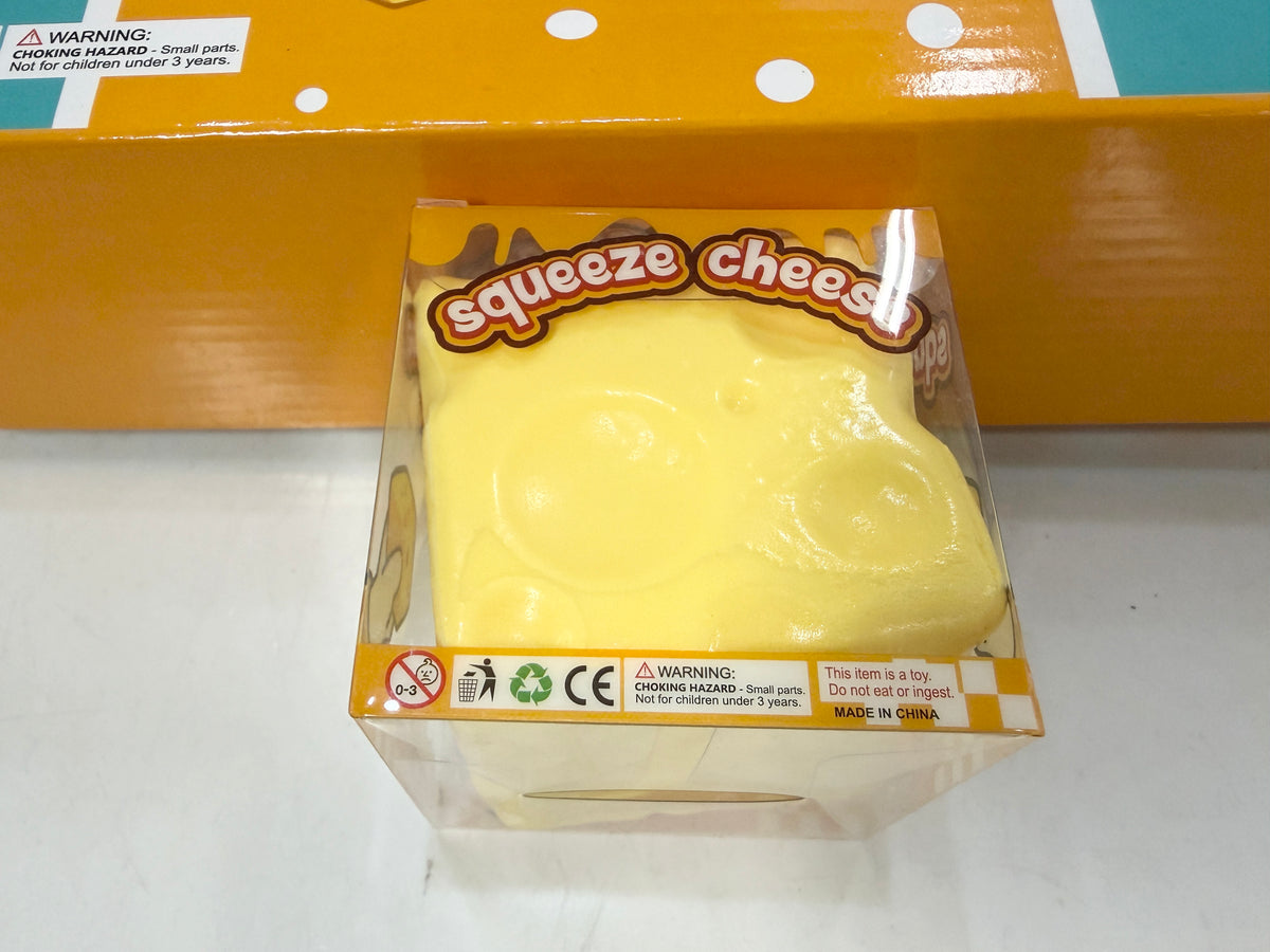 Squish Cube Cheese Box 12 pieces Set