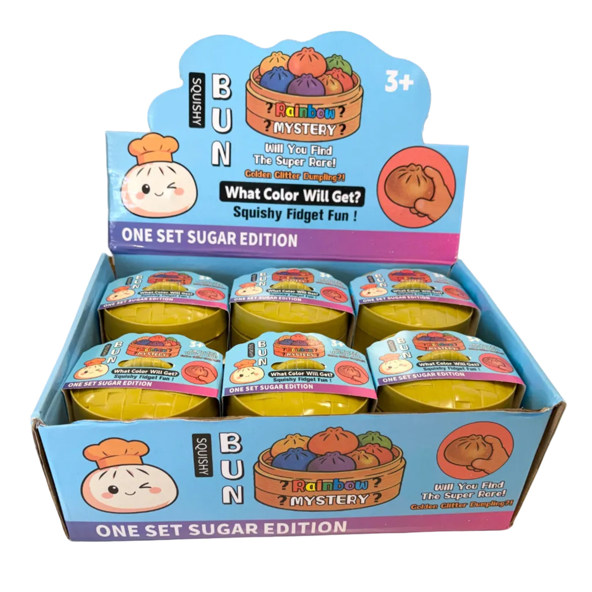 Bao Bun Mystery Dozen Set Mixed Color Box