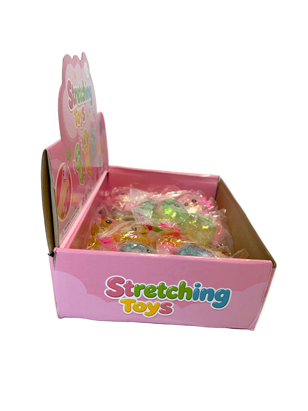 Axolotl Squish Toy Dozen Mixed Color Set Box