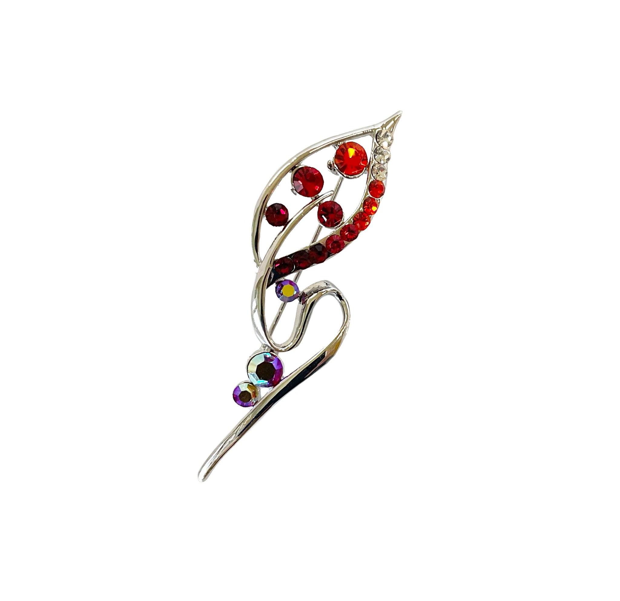 Red Flower Pin #66-28047