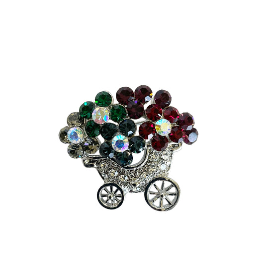 Flower Wagon Pin #68-97020