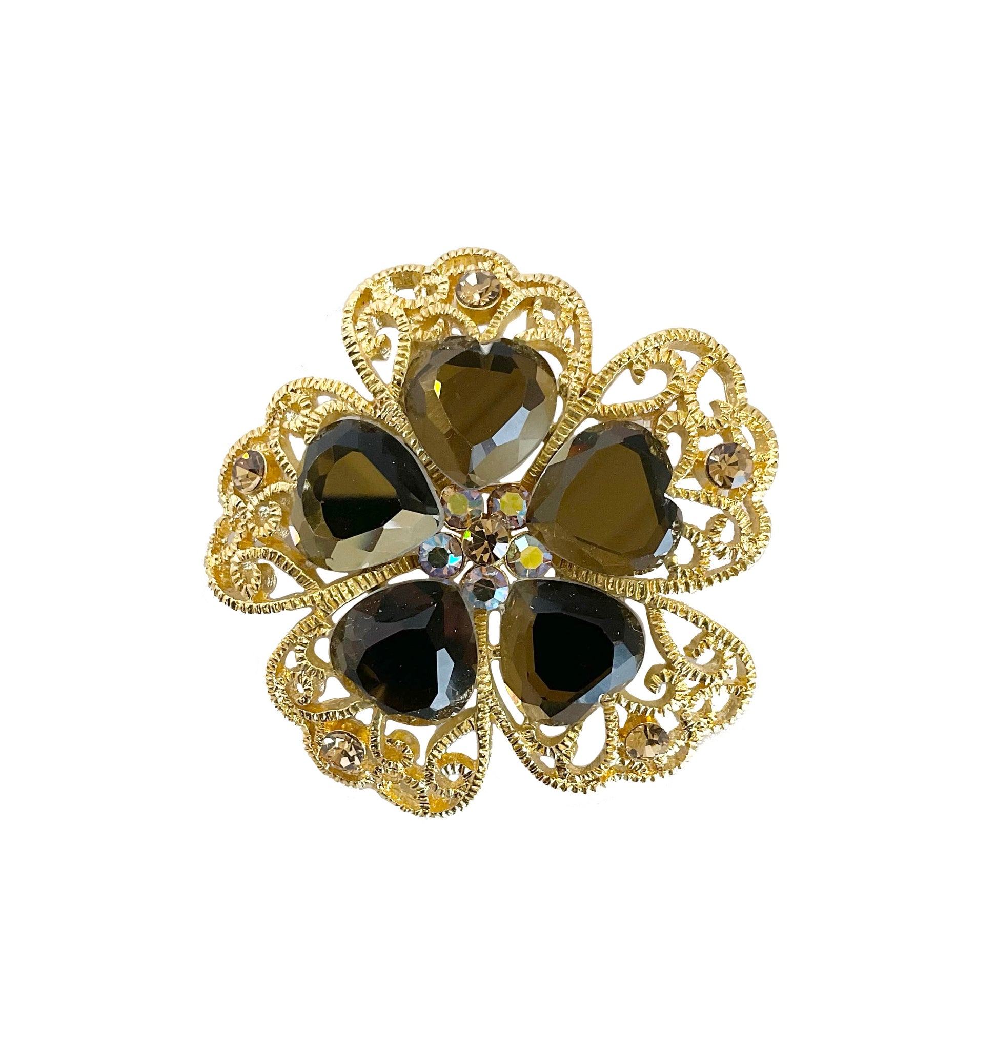 Flower with Heart Pin #71-8201