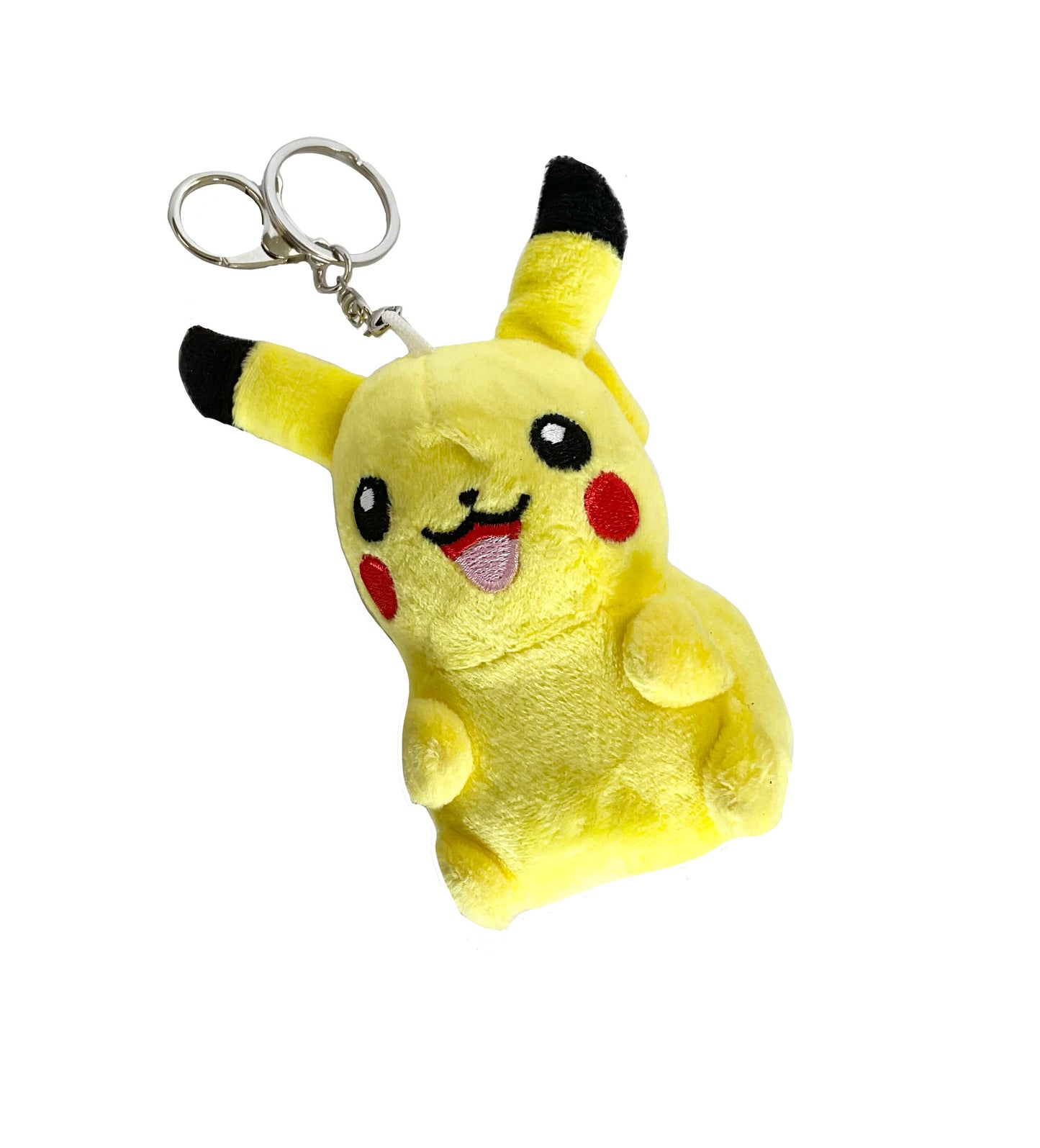 Pikachu Plush Toy Keychain #89-0304236