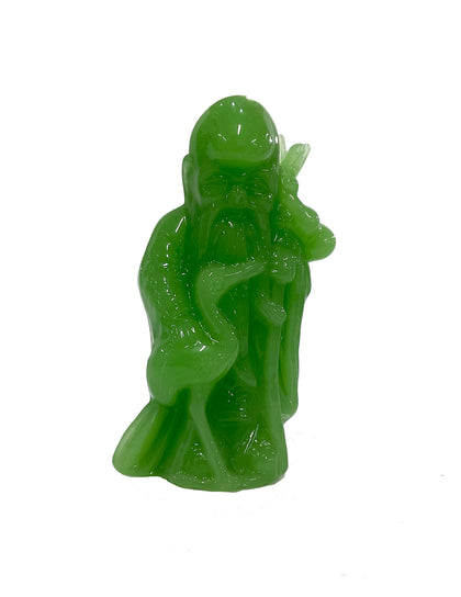 Green Wise Man Figurine