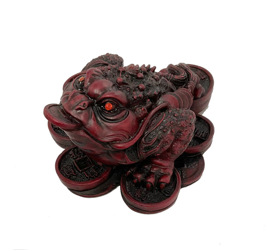 Resin Red Toad