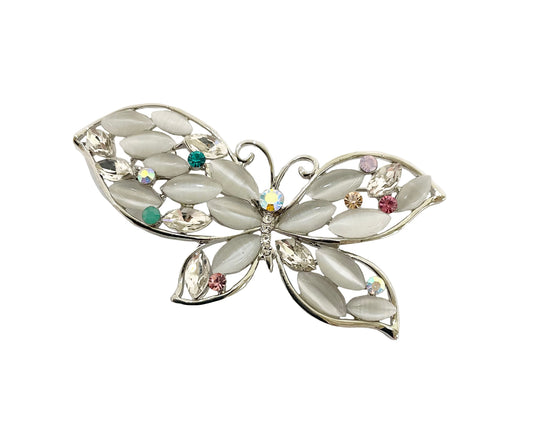 Opal Butterfly Pin#88-09020CL
