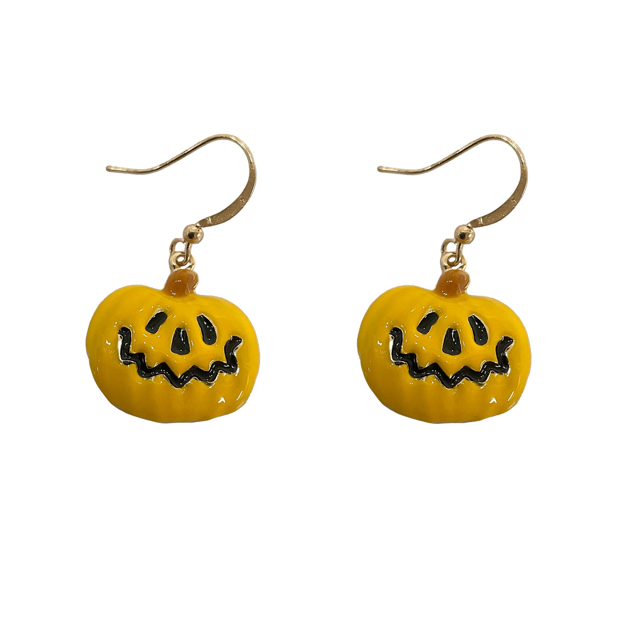 Halloween Pumpkin Earrings #19-140787