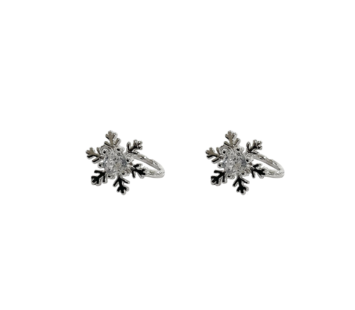 Snowflake Cuff Earring