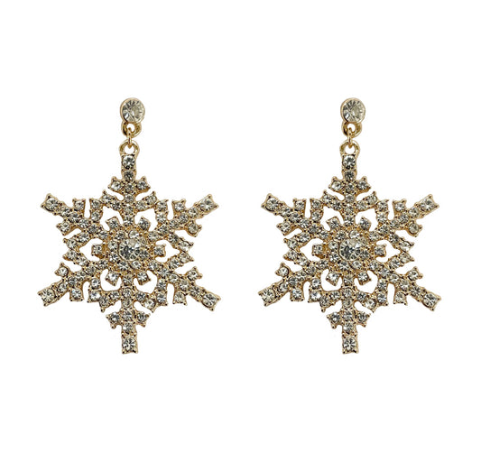 Snowflake Earring #89-1064 GD
