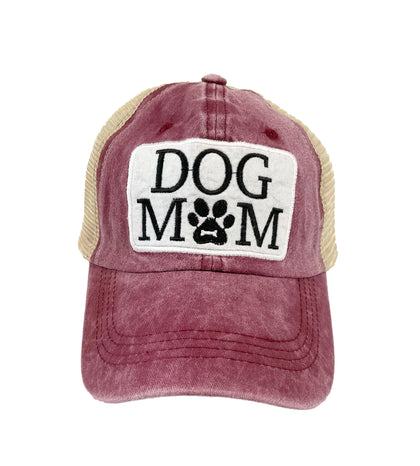 Dog Mom Cap #22-5686RD