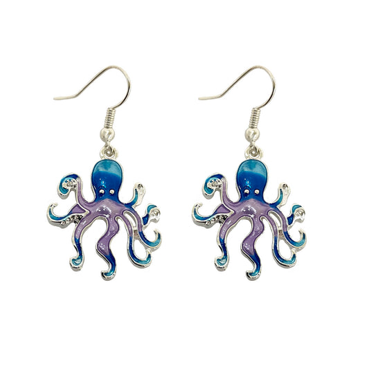 Octopus Earring #38-27243