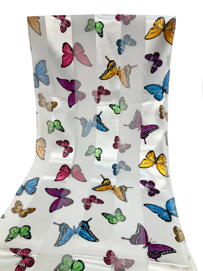 Butterfly Satin Scarf #ON-2065