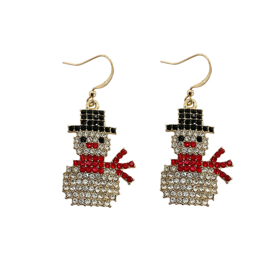 Snowman Earring #28-11086