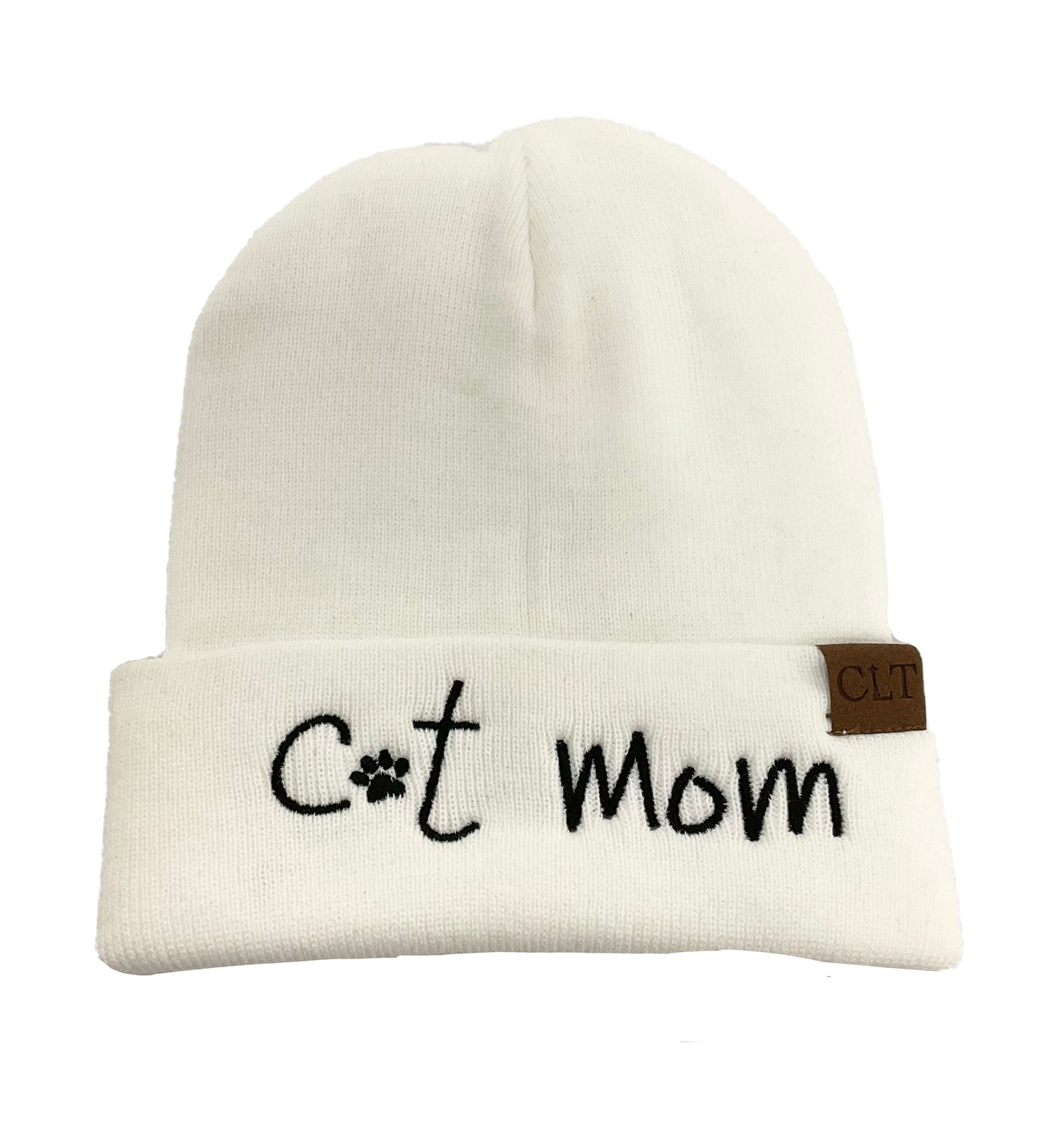 Cat Mom Beanie #88-1123331