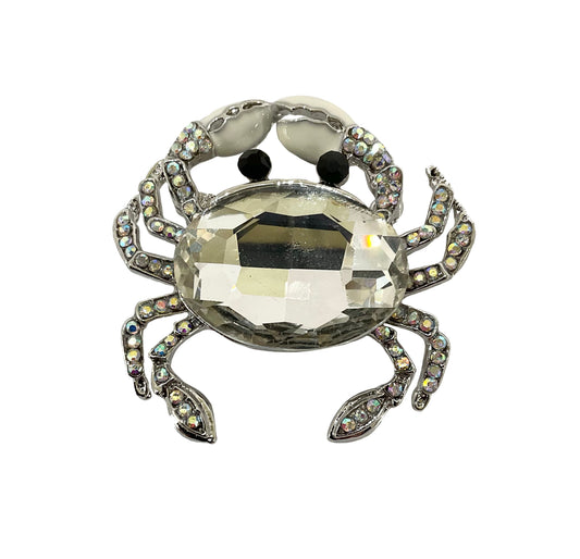 Crystal Crab Pin #89-91715