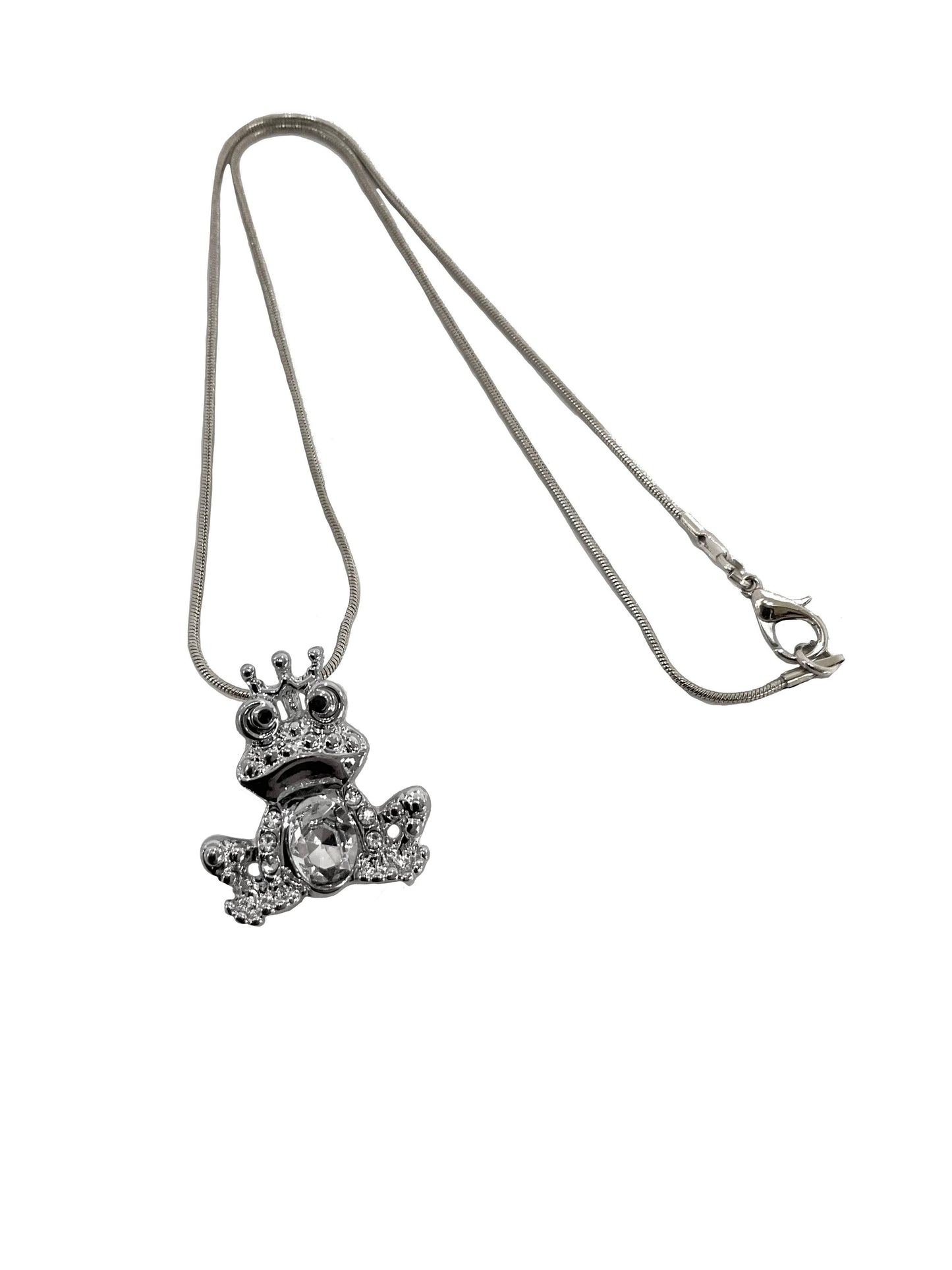 Crown Frog Necklace #27-3113