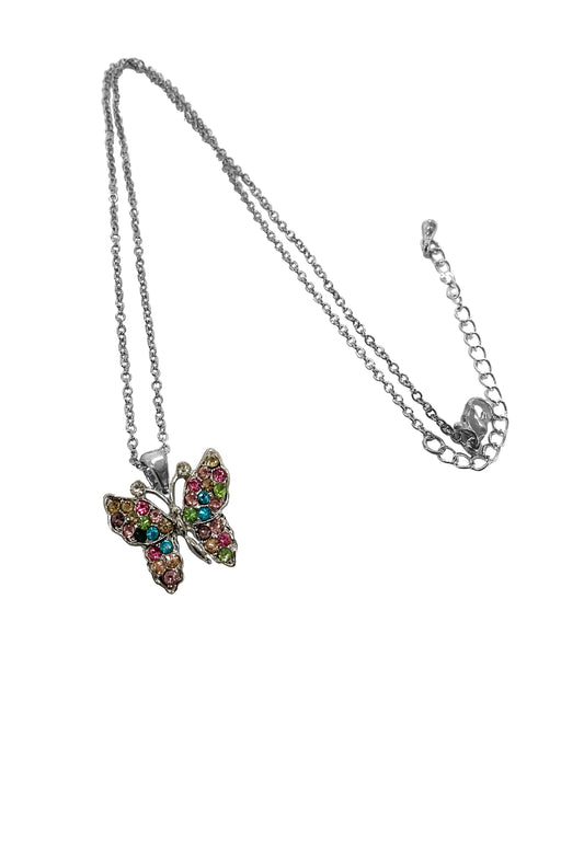 Butterfly Necklace #88-09008MU