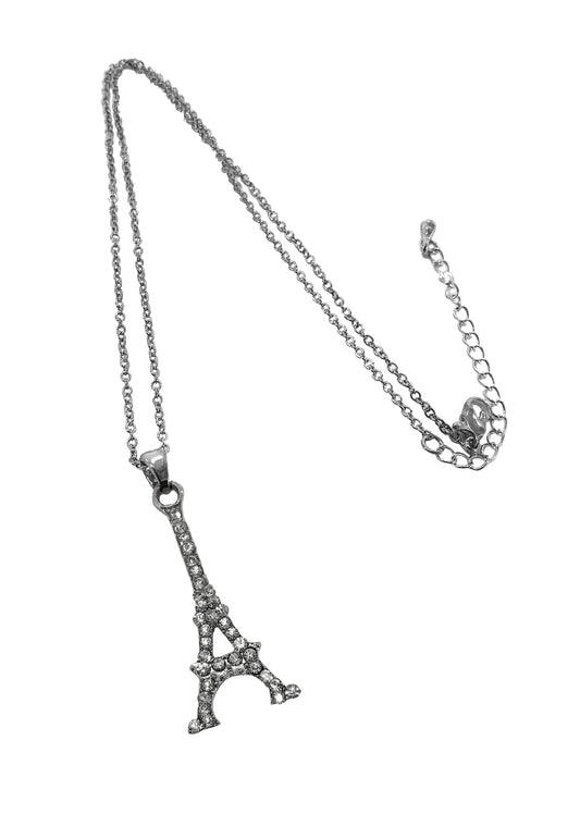 Eiffel Tower Necklace #28-11187S