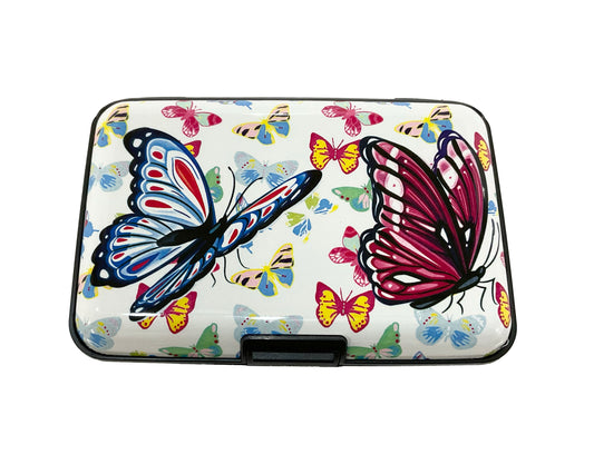 Aluminum Wallet Butterfly #89-6909BF