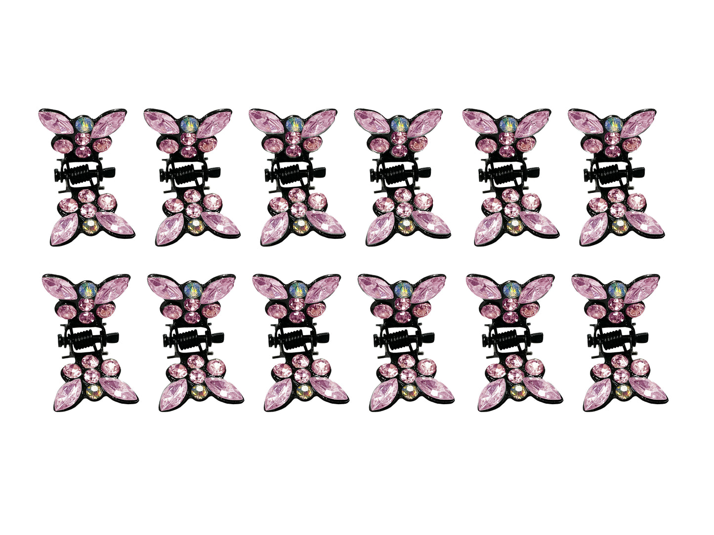 Tiny Butterfly Hair Clip 12/PK #66-34426PK