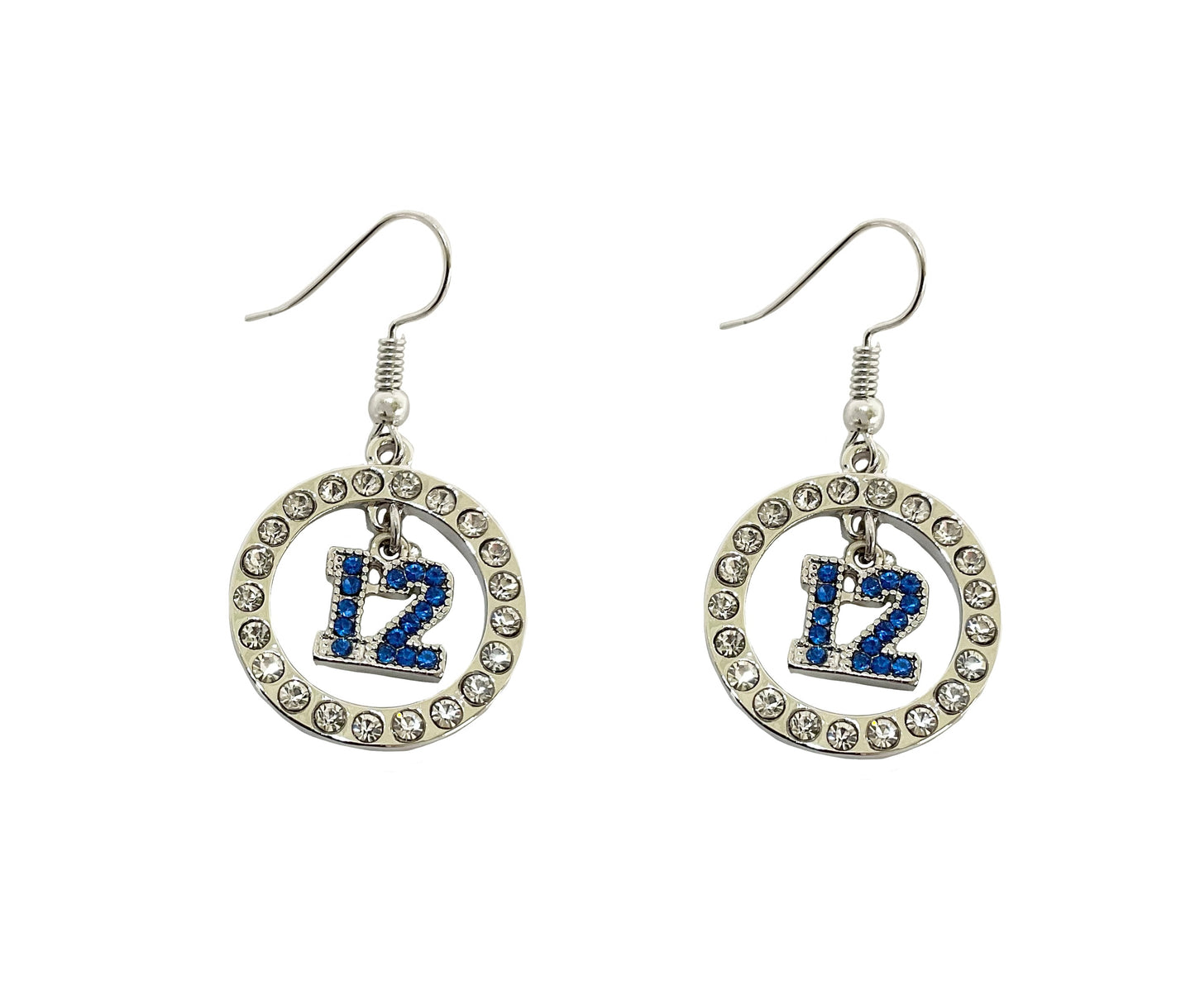 Seattle Sports Circle Earring #28-11288