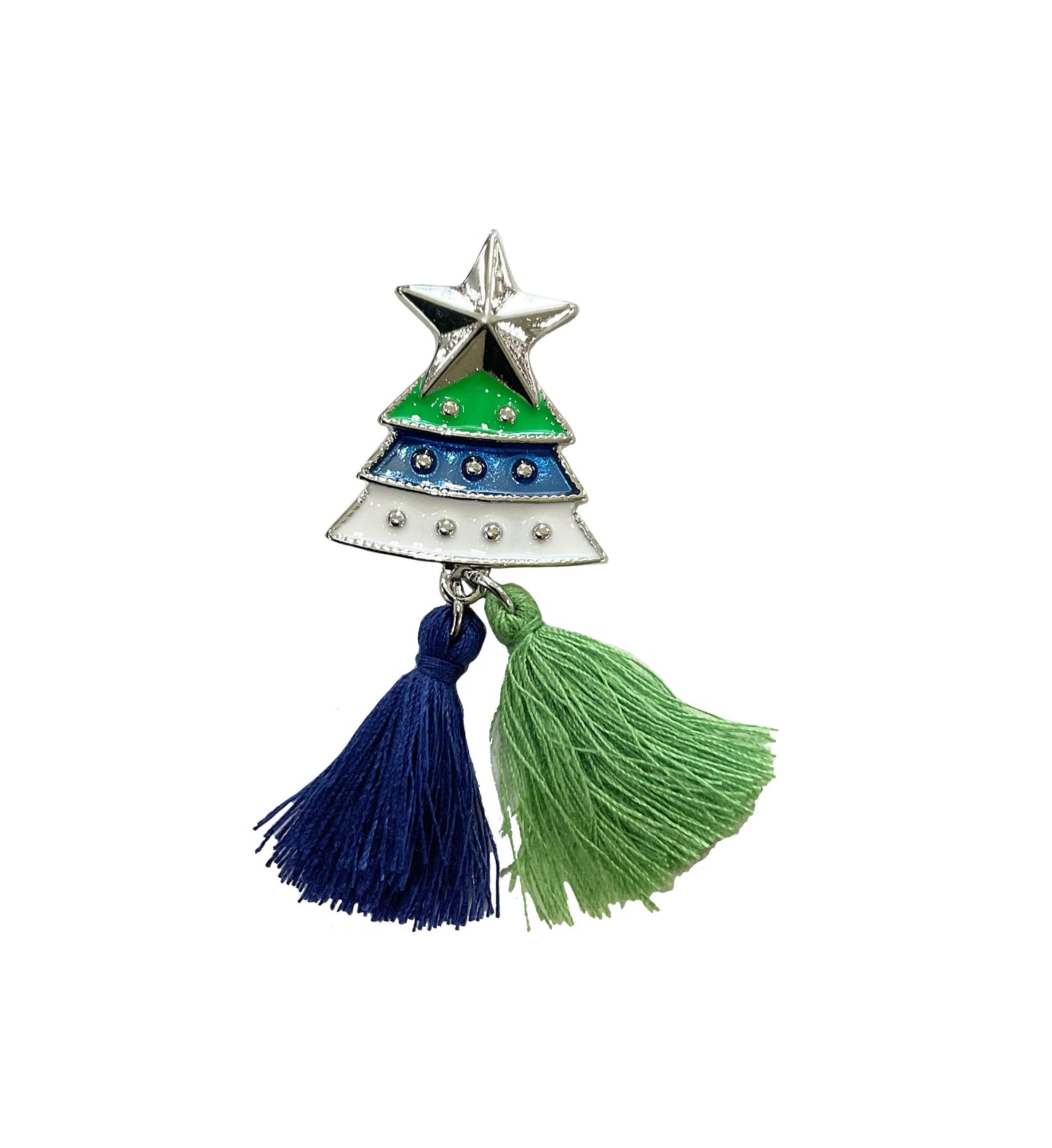 Christmas Tree Tassel Pin #88-12652