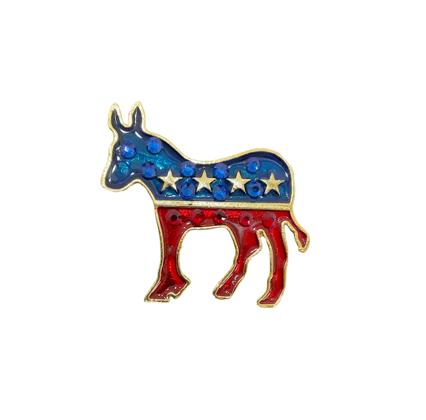 Democrat Donkey Pin #19-11092