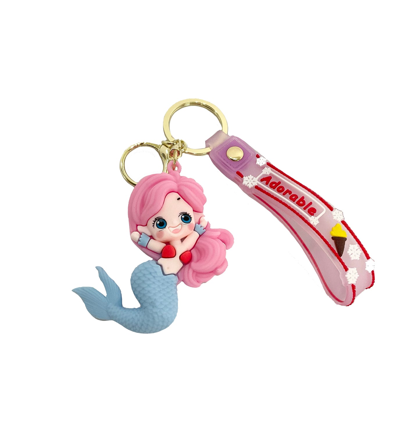 Silicone Character Keychain #88-08862