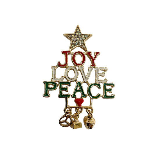 Christmas Joy Love Peace PIN#12-30951