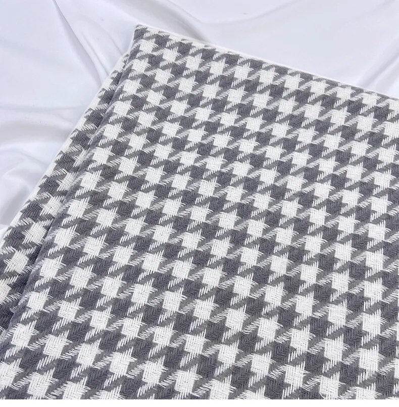 Houndstooth Scarf #88-100523GY