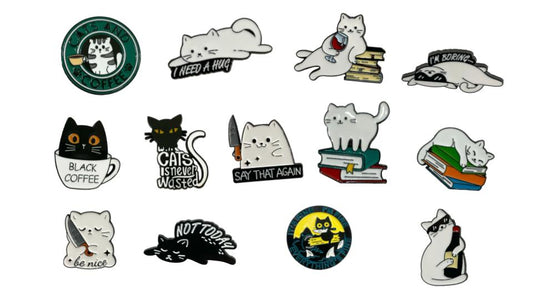 Cat Tack Pins Assorted