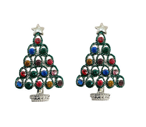 Christmas Tree Post Earring #38-3071