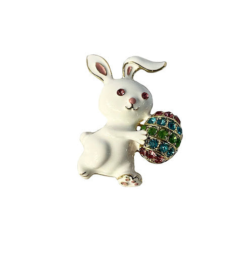 Easter Bunny in Basket Pin #19-140145