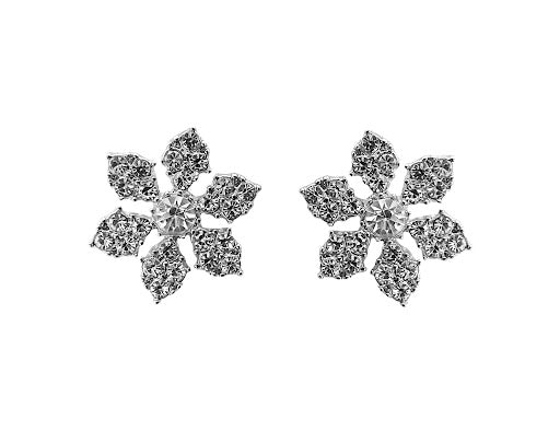 Snowflake Flower Earring #89-1808SL