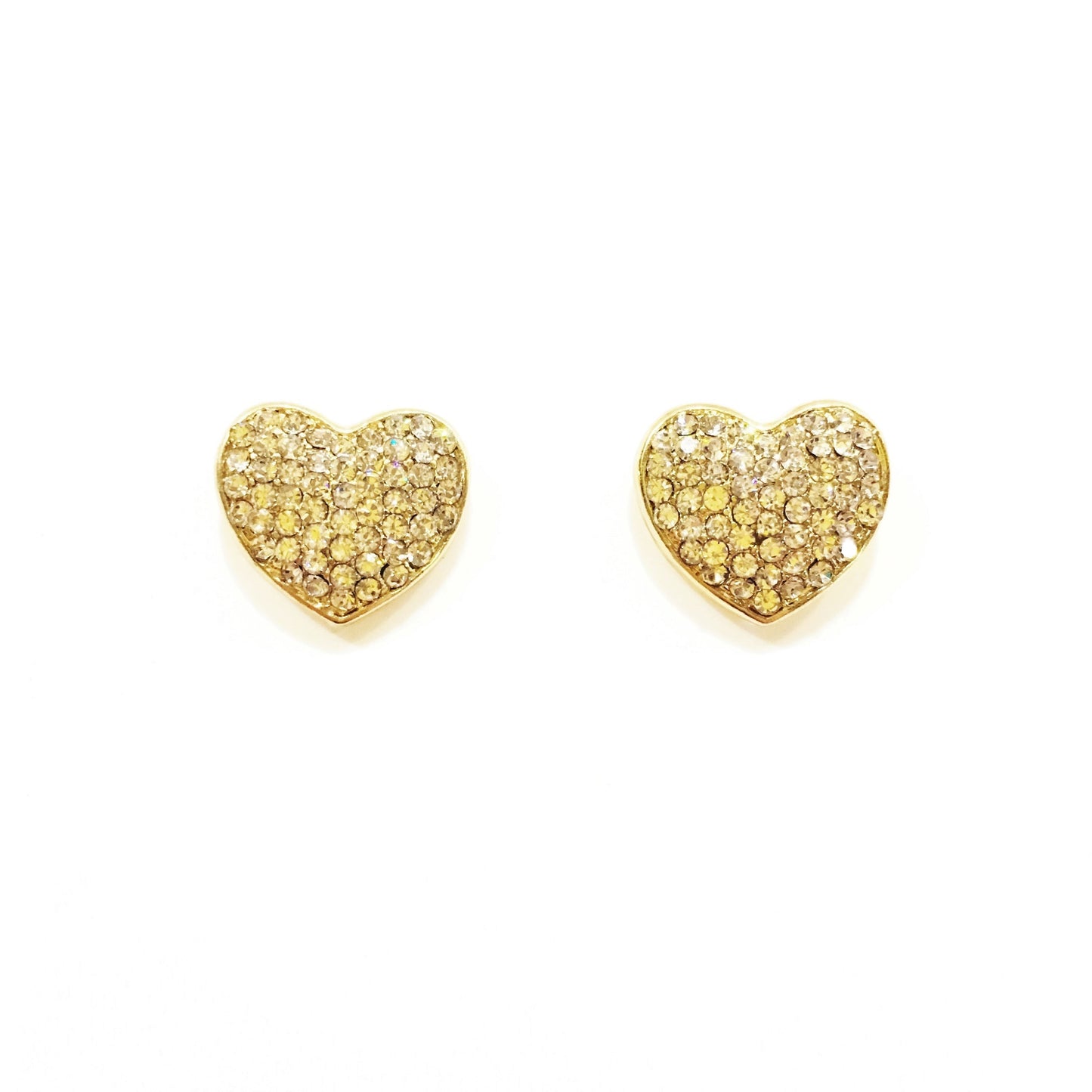 Heart Earrings #12-24231G (Gold)