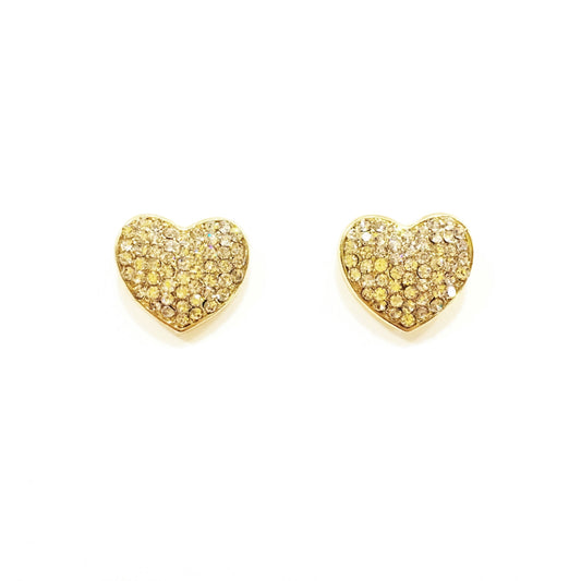 Heart Earrings #12-24231G (Gold)