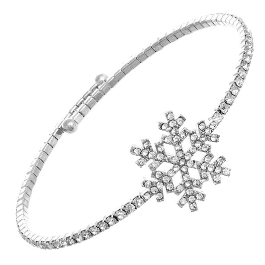 Snowflake Wire Bracelet #12-82786