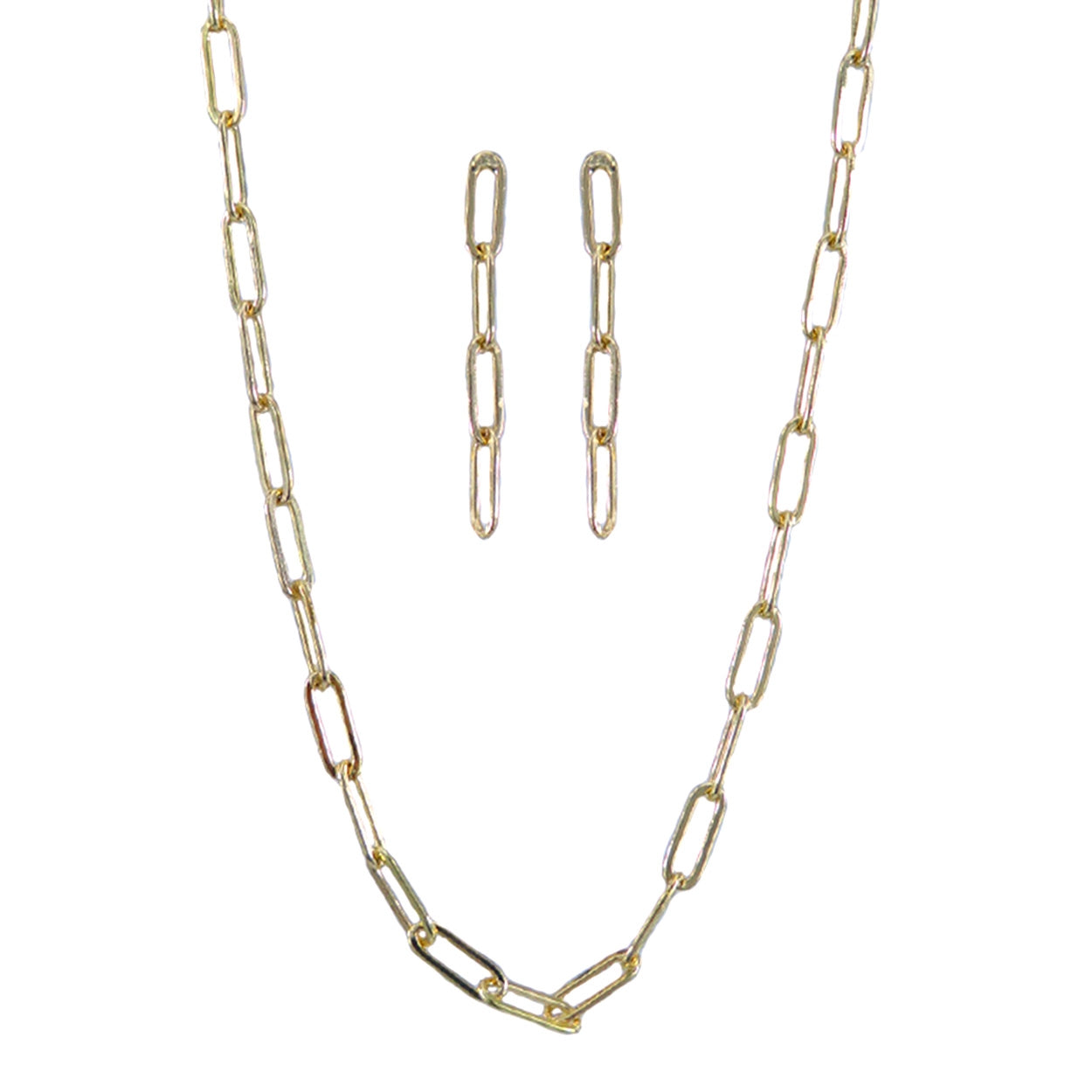 Chain Necklace Set #12-17456