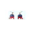 GOP Elephant Dangling Earrings #19-141274