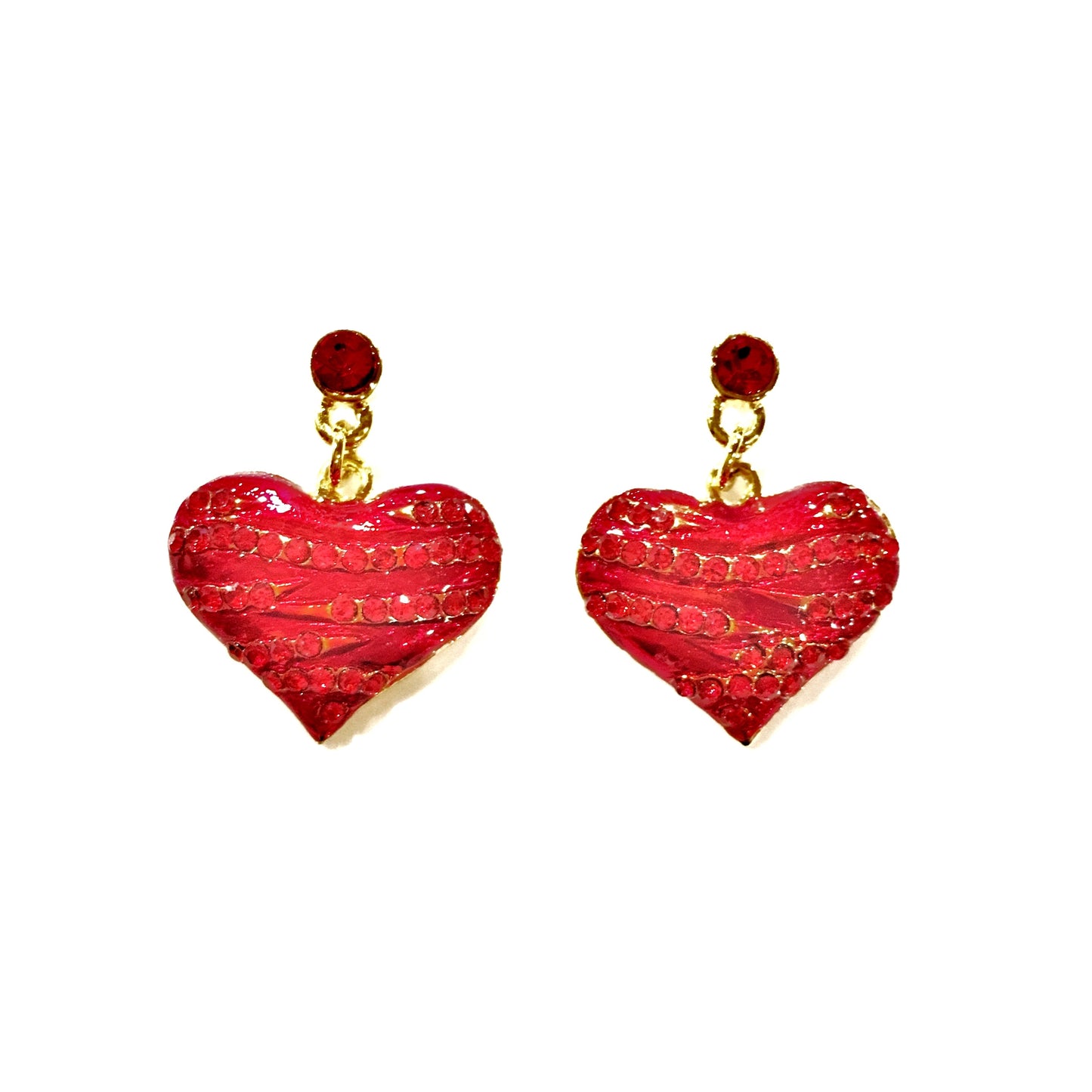 Heart Earrings #19-140232