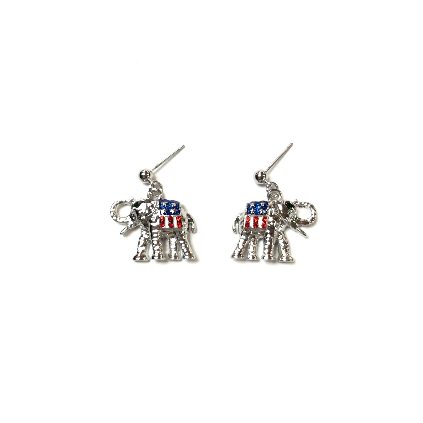 GOP Elephant Earrings #19-141277