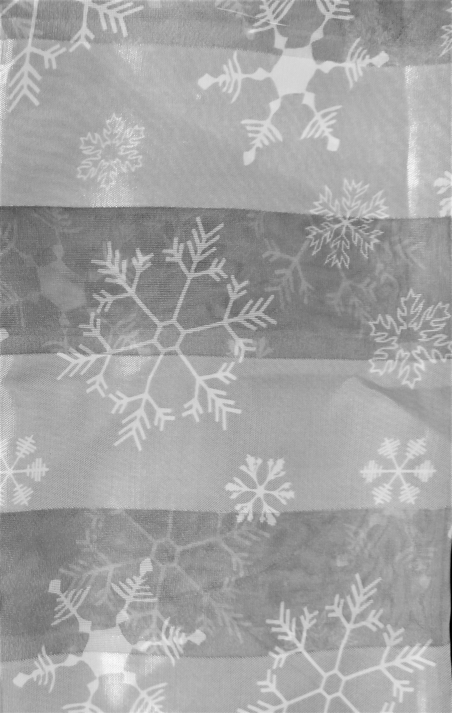 Christmas Snowflake Satin Scarf #OS1510SL