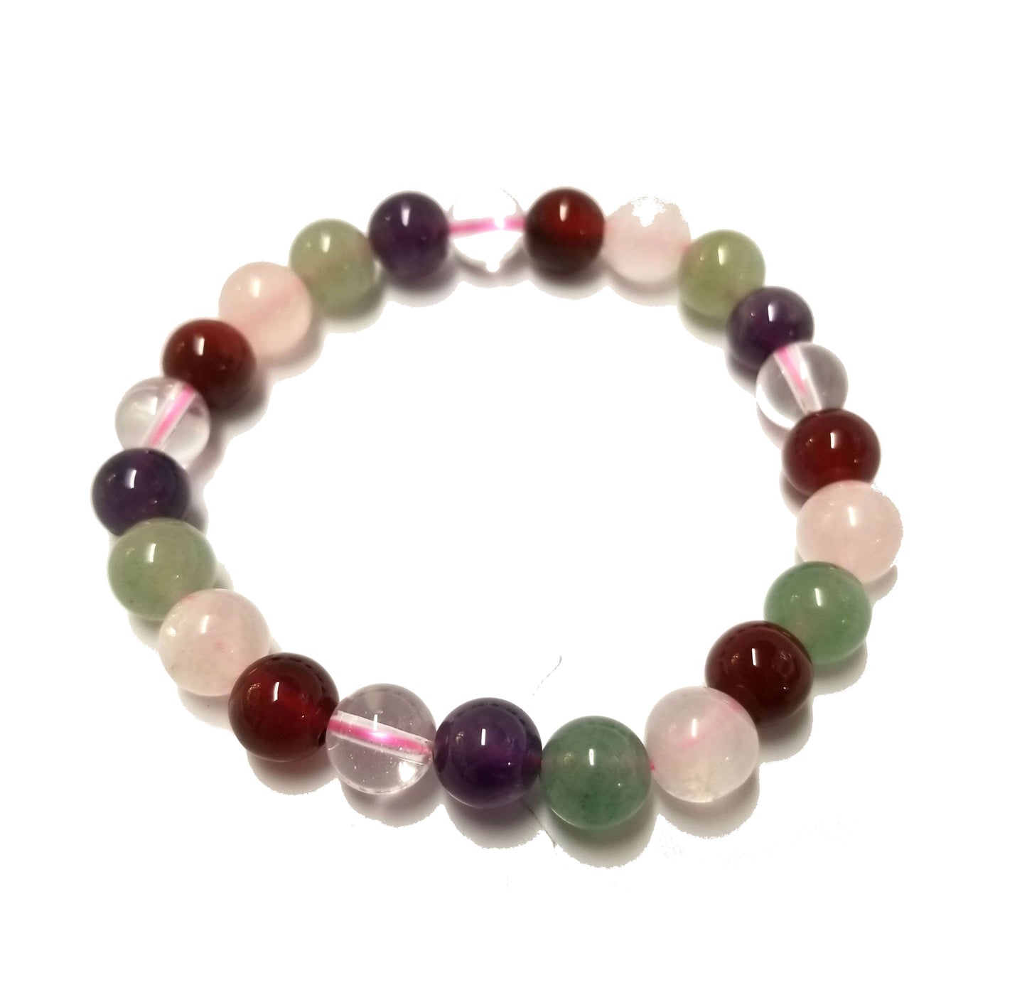 Natural Stone Mix Bracelet 8mm