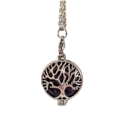 Tree of life Amethyst Stone Necklace #89-7210AM